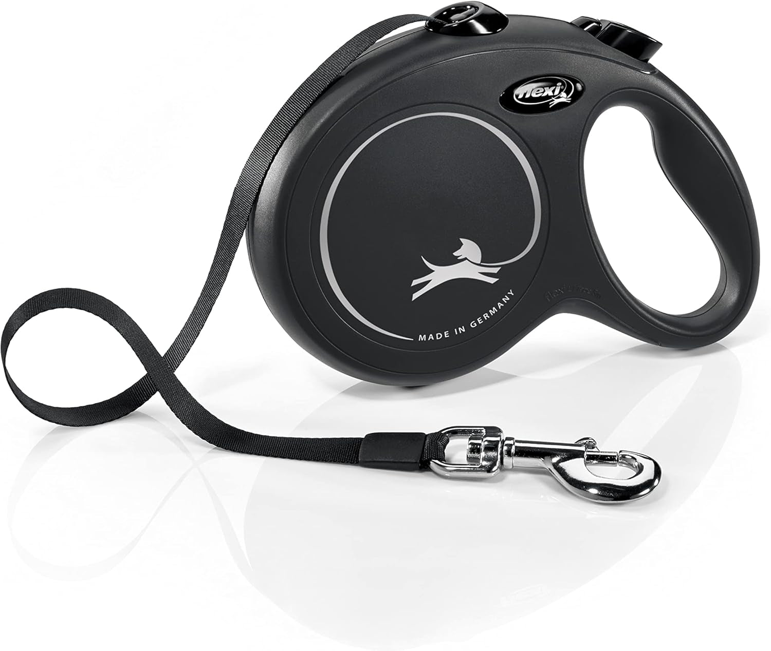 flexi New Classic Retractable Dog Lead – for Small Dogs up to 15kg