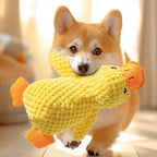 Duck Plush Squeaky Dog Toy – Soft Cotton Chew Toy for Small & Medium Dogs