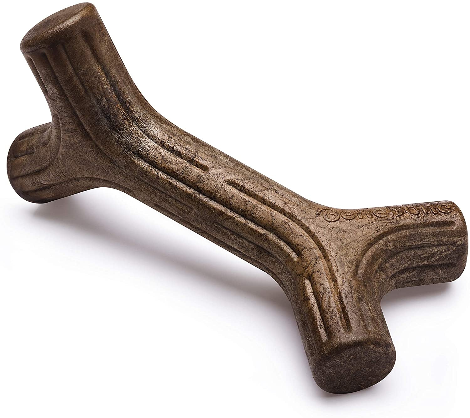 Benebone Wishbone Dog Chew Toy – Long Lasting Bacon Flavour Chew for Medium Dogs