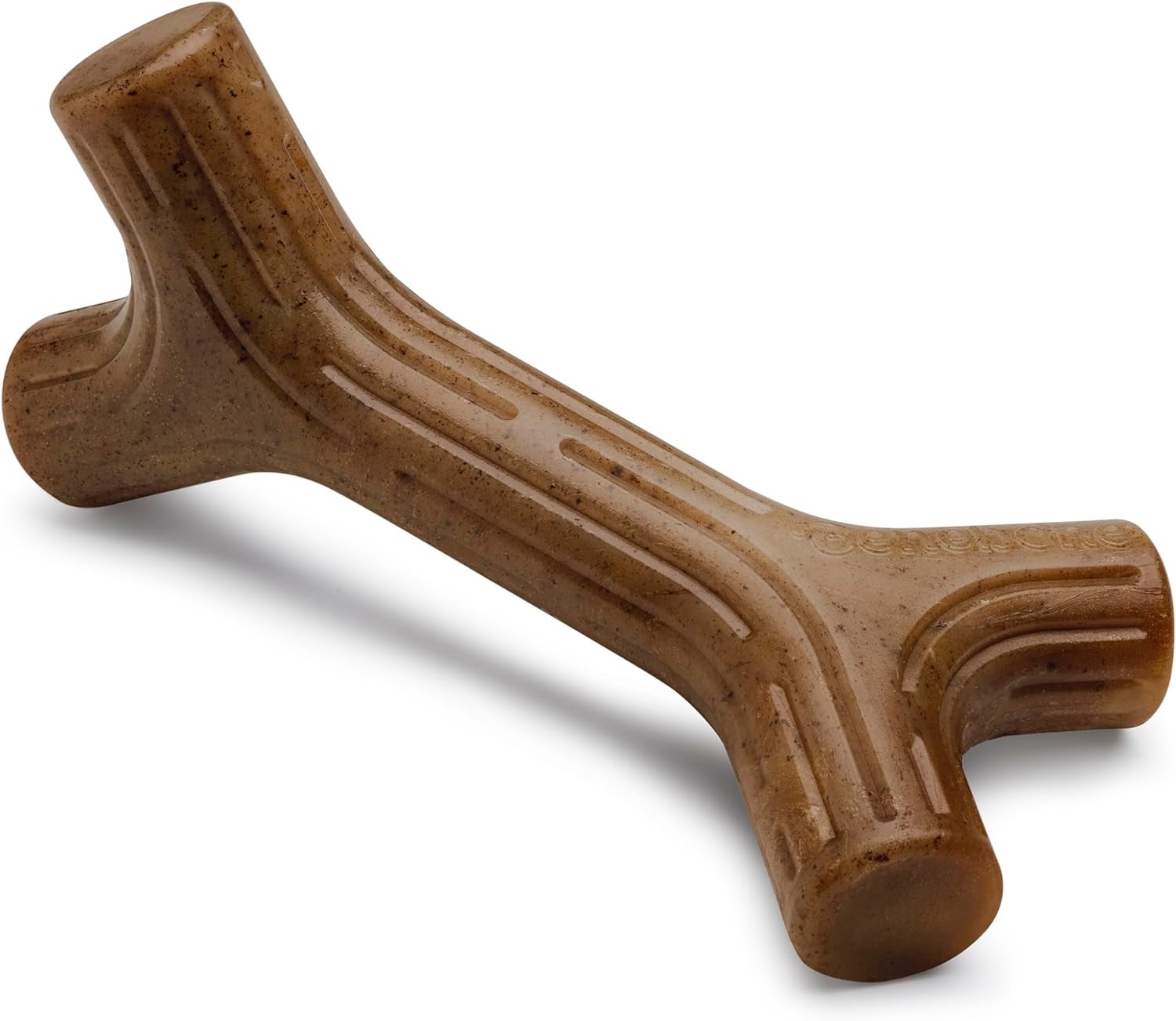 Benebone Wishbone Dog Chew Toy – Long Lasting Bacon Flavour Chew for Medium Dogs