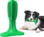 HETOO Natural Rubber Dog Toothbrush Chew Toy – Teeth Cleaning Dental Rod for Puppies & Dogs